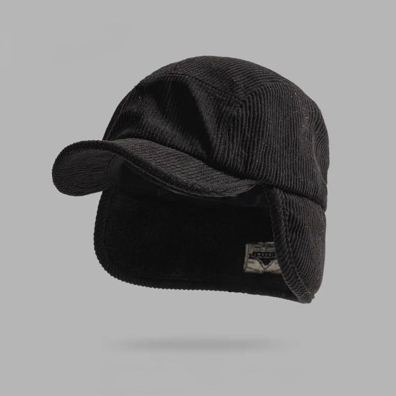 Frostline Corduroy Earflap Cap