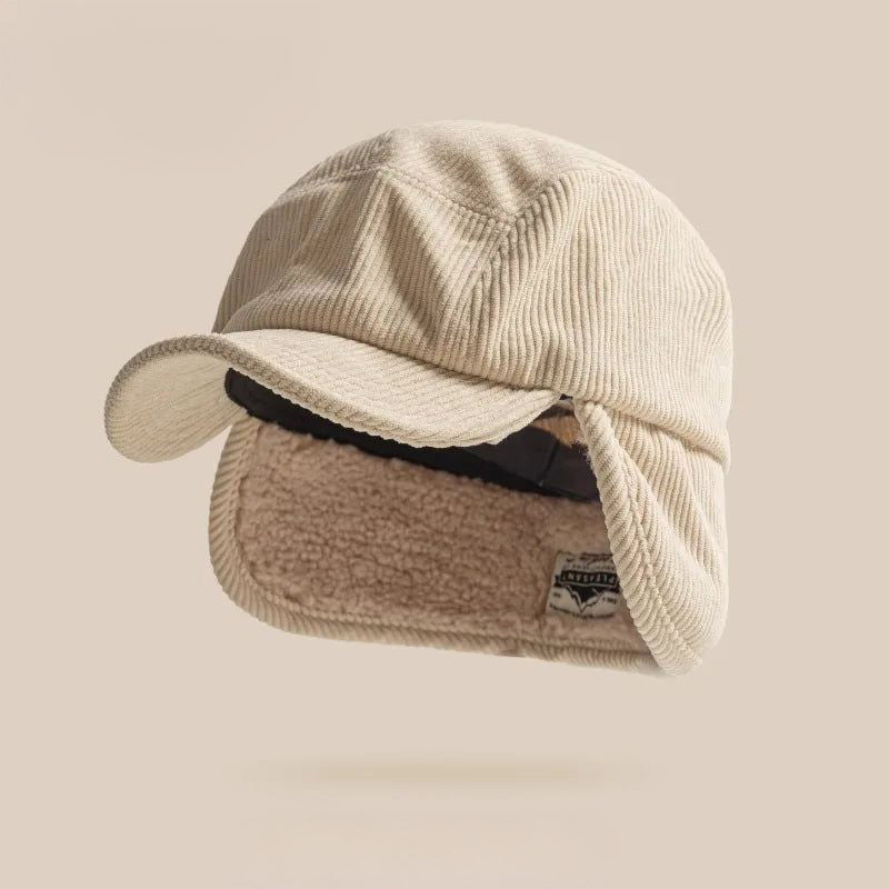 Frostline Corduroy Earflap Cap