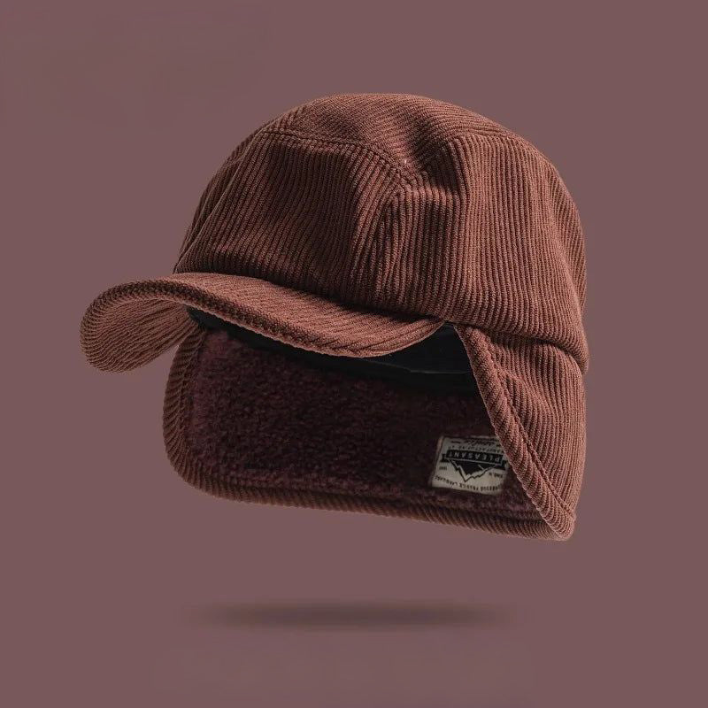 Frostline Corduroy Earflap Cap